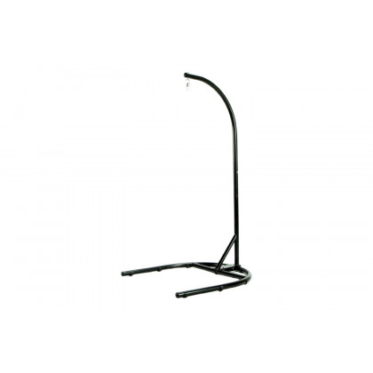 LeisureMod Wicker Folding Hanging Egg Swing Chair - Light Gray