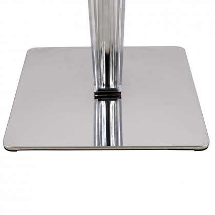 LeisureMod - Modern Glen MDF Dining Table in White