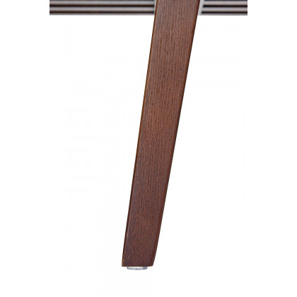 LeisureMod Mid-Century Inwood Platform Bench 5 Feet - Walnut