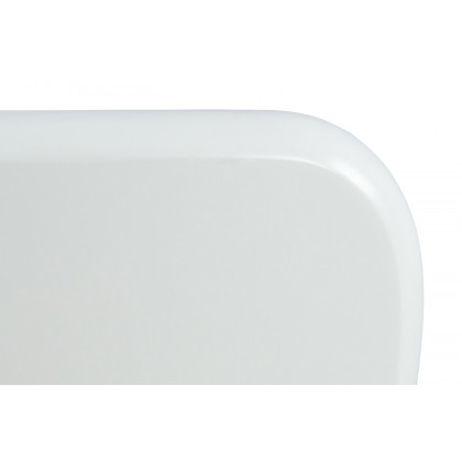 LeisureMod Imperial Triangle Coffee Table Base - White
