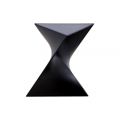 LeisureMod Randolph Modern Side End Table - Black