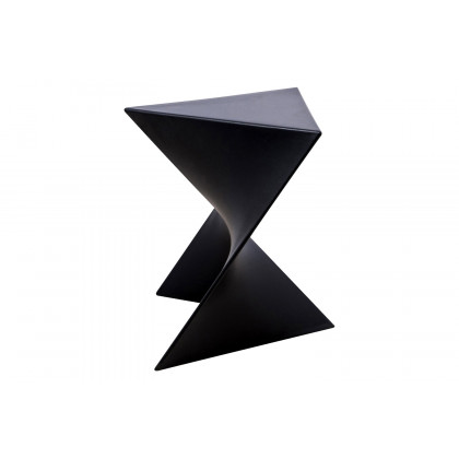 LeisureMod Randolph Modern Side End Table - Black