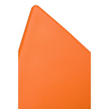 LeisureMod Randolph Modern Side End Table - Orange
