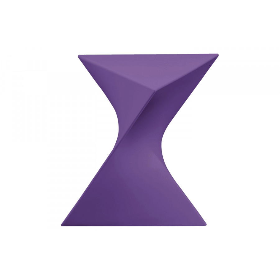 LeisureMod Randolph Modern Side End Table - Purple