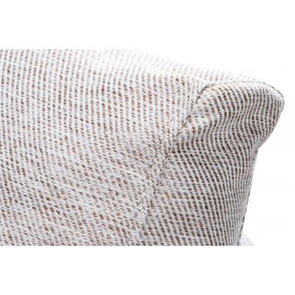 LeisureMod Spencer Modern Outdoor Rope Club Chair with Cushions - Light Gray