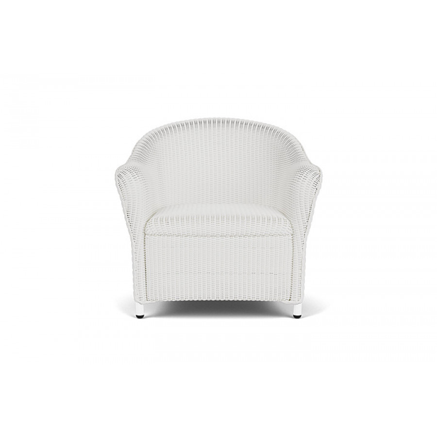 Lloyd Flanders™ Reflections Lounge Chair with Padded Seat - Matte White
