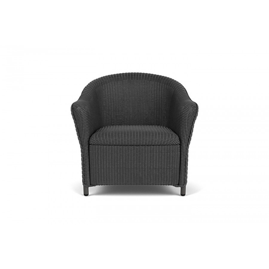 Lloyd Flanders™ Reflections Lounge Chair with Padded Seat - Charcoal