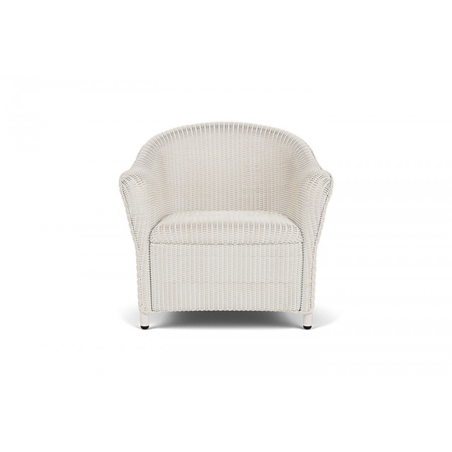 Lloyd Flanders™ Reflections Lounge Chair with Padded Seat - Antique White