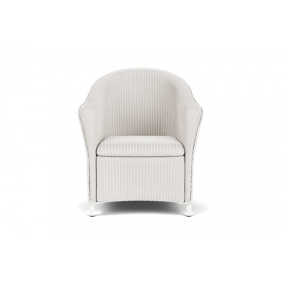 Lloyd Flanders™ Reflections Dining Armchair with Padded Seat - White