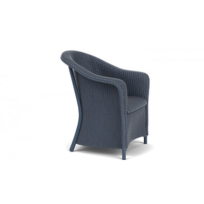 Lloyd Flanders™ Reflections Dining Armchair with Padded Seat - Denim Blue