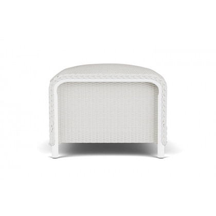 Lloyd Flanders™ Reflections Ottoman, Padded - Matte White