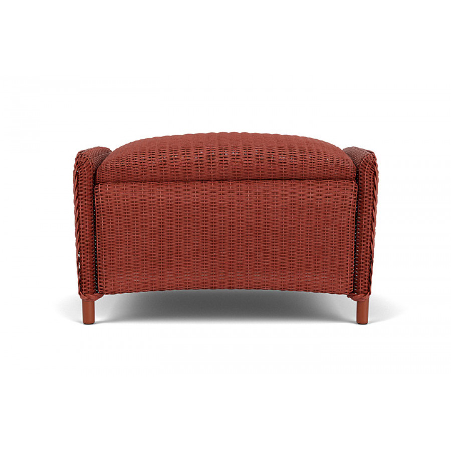 Lloyd Flanders™ Reflections Ottoman, Padded - Terracotta