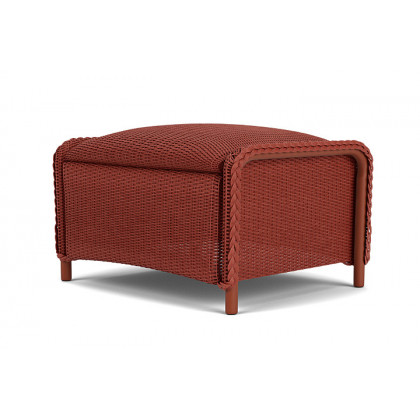 Lloyd Flanders™ Reflections Ottoman, Padded - Terracotta