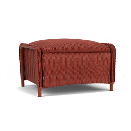 Lloyd Flanders™ Reflections Ottoman, Padded - Terracotta