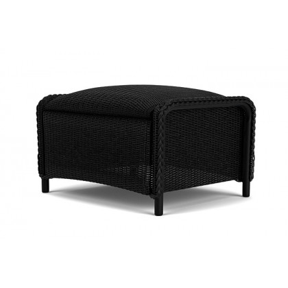 Lloyd Flanders™ Reflections Ottoman, Padded - Ebony