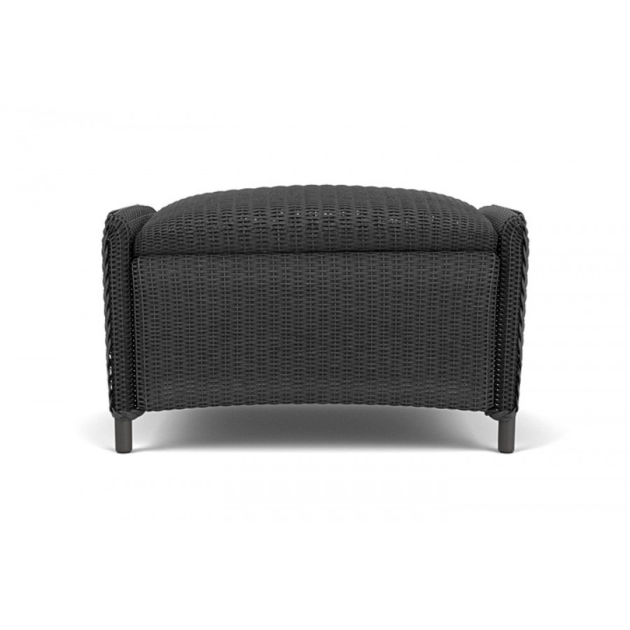 Lloyd Flanders™ Reflections Ottoman, Padded - Charcoal