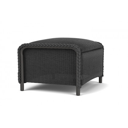 Lloyd Flanders™ Reflections Ottoman, Padded - Charcoal