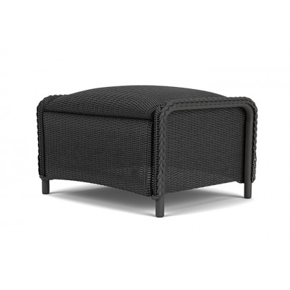 Lloyd Flanders™ Reflections Ottoman, Padded - Charcoal