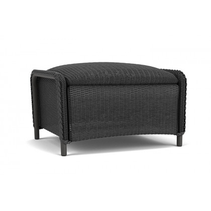 Lloyd Flanders™ Reflections Ottoman, Padded - Charcoal