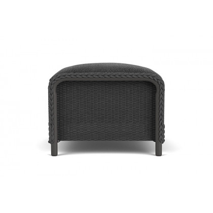 Lloyd Flanders™ Reflections Ottoman, Padded - Charcoal