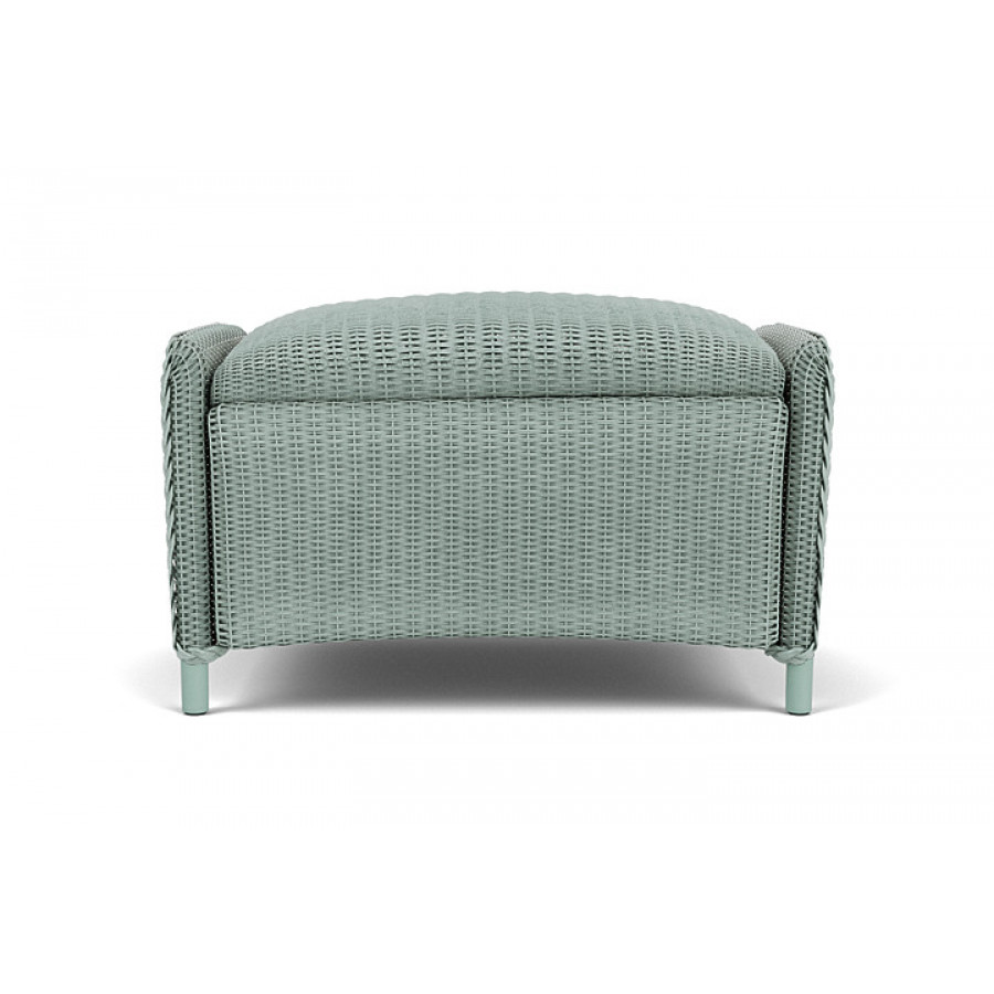 Lloyd Flanders™ Reflections Ottoman, Padded - Sea Glass
