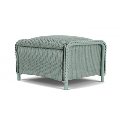 Lloyd Flanders™ Reflections Ottoman, Padded - Sea Glass