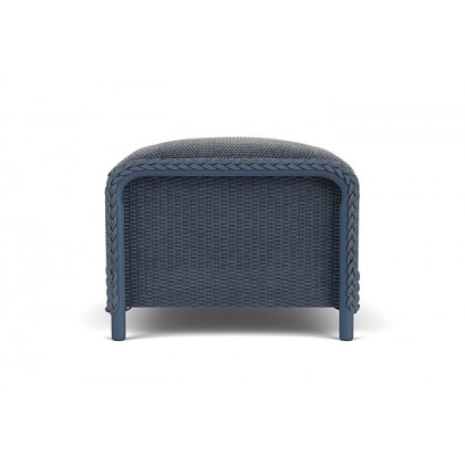 Lloyd Flanders™ Reflections Ottoman, Padded - Denim Blue