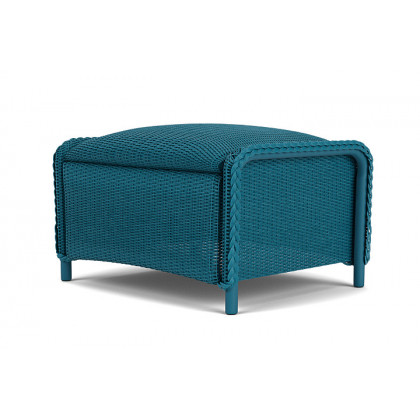 Lloyd Flanders™ Reflections Ottoman, Padded - Peacock