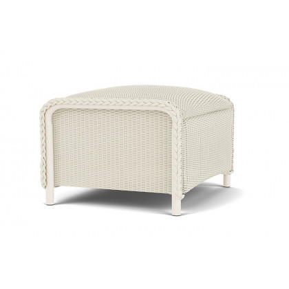 Lloyd Flanders™ Reflections Ottoman, Padded - Ivory