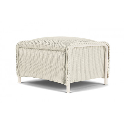 Lloyd Flanders™ Reflections Ottoman, Padded - Ivory