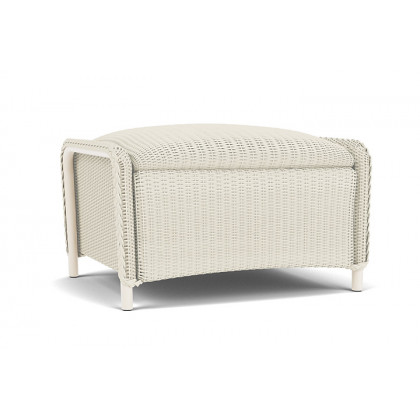 Lloyd Flanders™ Reflections Ottoman, Padded - Ivory