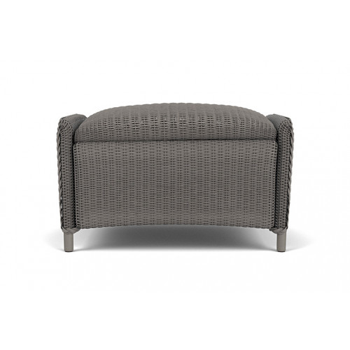 Lloyd Flanders™ Reflections Ottoman, Padded - Pewter