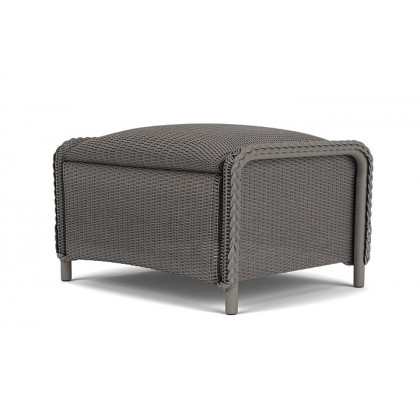 Lloyd Flanders™ Reflections Ottoman, Padded - Pewter
