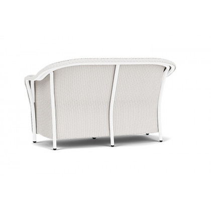Lloyd Flanders™ Reflections Loveseat with Padded Seat - White