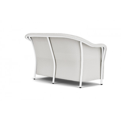 Lloyd Flanders™ Reflections Loveseat with Padded Seat - Matte White