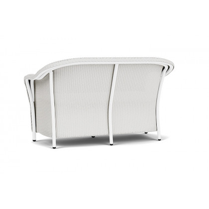 Lloyd Flanders™ Reflections Loveseat with Padded Seat - Matte White