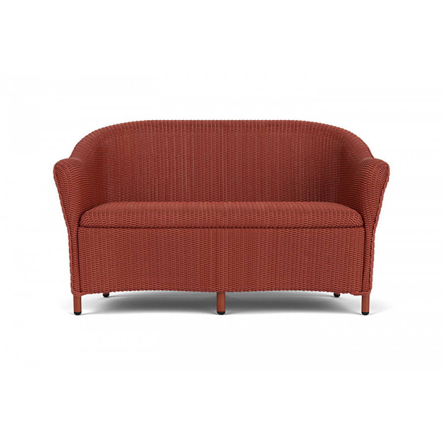 Lloyd Flanders™ Reflections Loveseat with Padded Seat - Terracotta