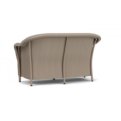 Lloyd Flanders™ Reflections Loveseat with Padded Seat - French Beige