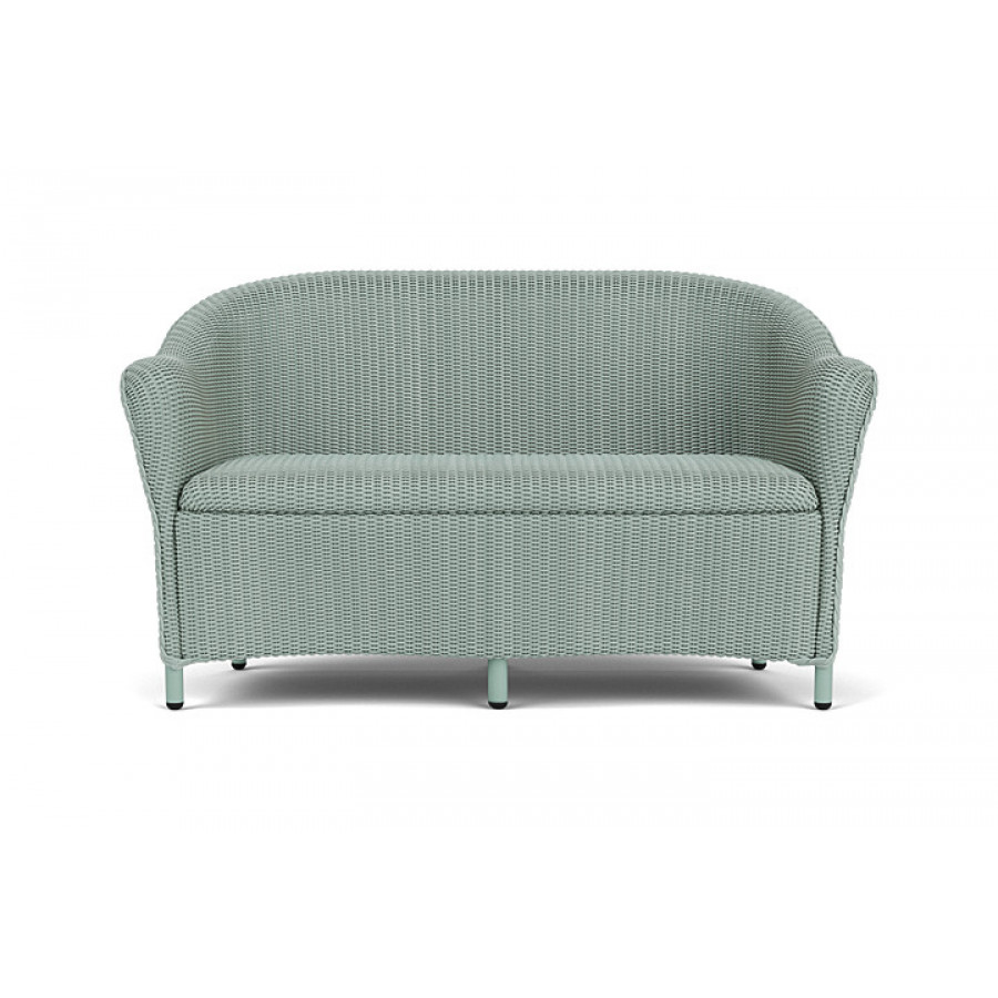 Lloyd Flanders™ Reflections Loveseat with Padded Seat - Sea Glass