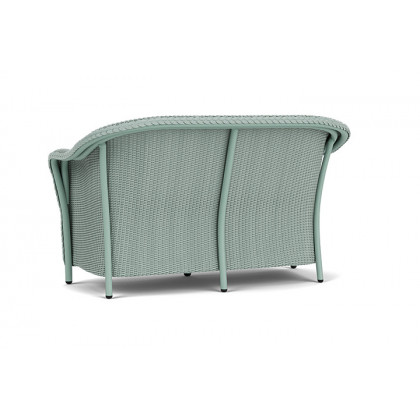Lloyd Flanders™ Reflections Loveseat with Padded Seat - Sea Glass