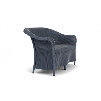 Lloyd Flanders™ Reflections Loveseat with Padded Seat - Denim Blue