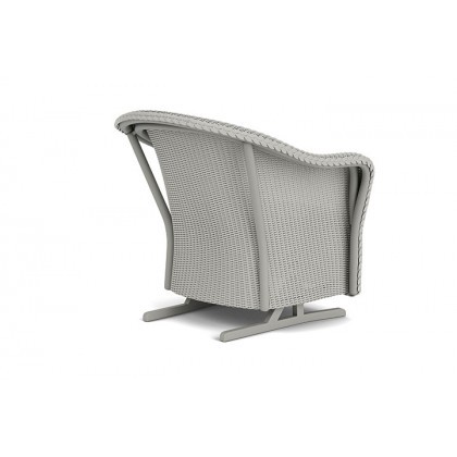 Lloyd Flanders™ Reflections Spring Rocker with Padded Seat - Platinum