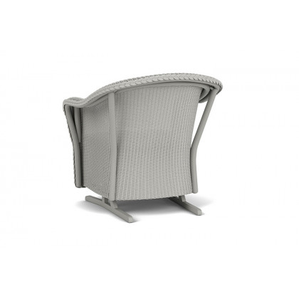 Lloyd Flanders™ Reflections Spring Rocker with Padded Seat - Platinum