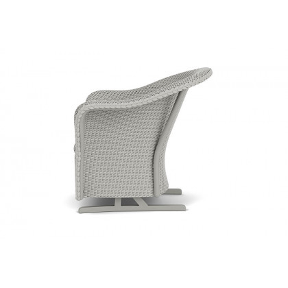Lloyd Flanders™ Reflections Spring Rocker with Padded Seat - Platinum