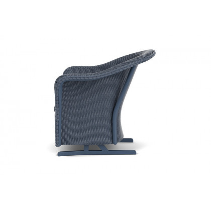 Lloyd Flanders™ Reflections Spring Rocker with Padded Seat - Denim Blue