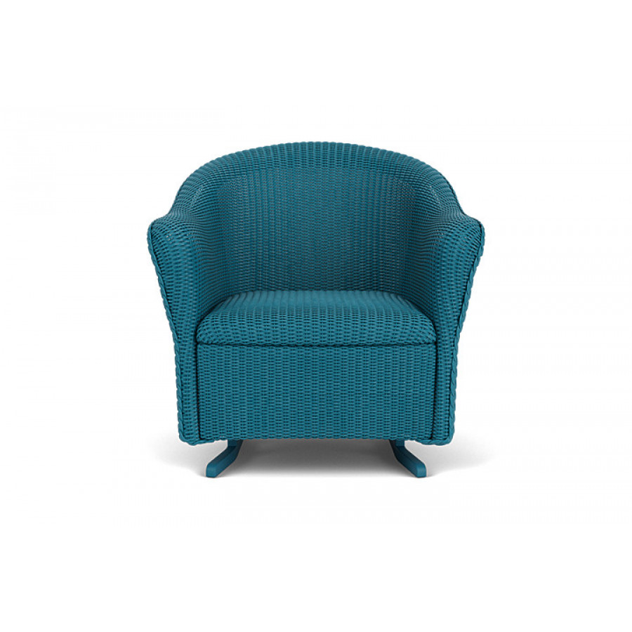 Lloyd Flanders™ Reflections Spring Rocker with Padded Seat - Peacock