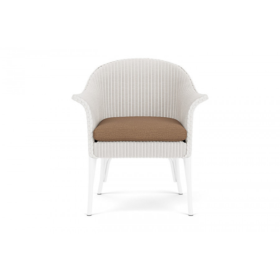 Lloyd Flanders™ All Seasons Lounge Chair - White, Canvas Natural