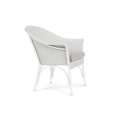 Lloyd Flanders™ All Seasons Lounge Chair - Matte White, Callen Celadon