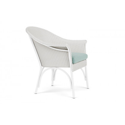 Lloyd Flanders™ All Seasons Lounge Chair - Matte White, Unearth Dew