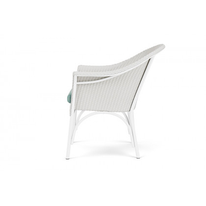 Lloyd Flanders™ All Seasons Lounge Chair - Matte White, Unearth Dew